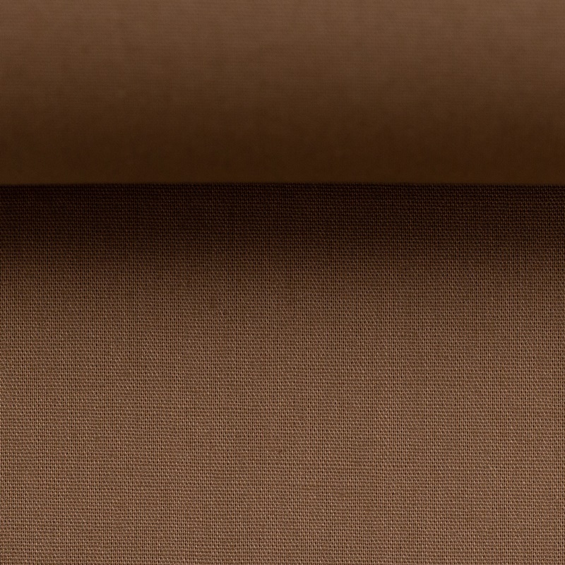 Kochfeste Baumwolle - Baumwoll Stoff - "Heide" - Uni - Schlamm