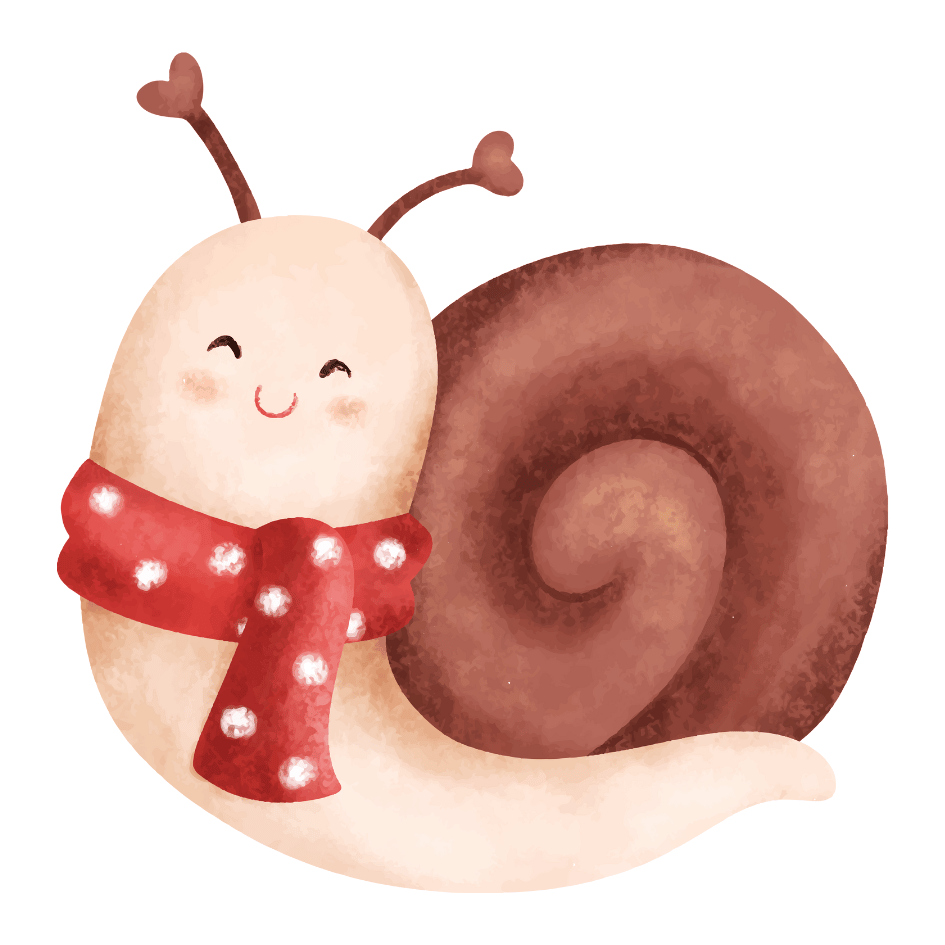 Bügelbild - Plott - Schnecke - 13cm x 13,1cm