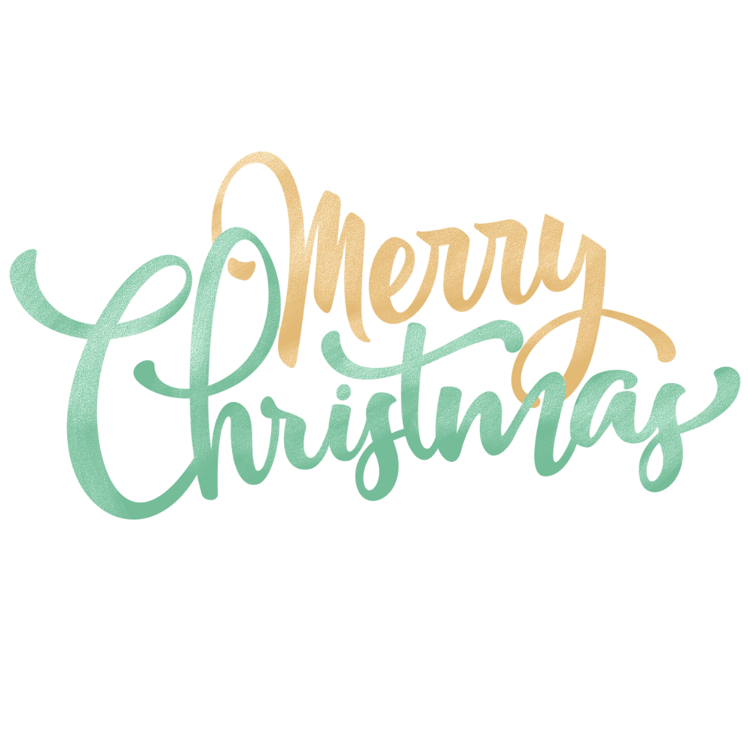 Bügelbild - Plott - Merry Christmas - 7cm x 4cm