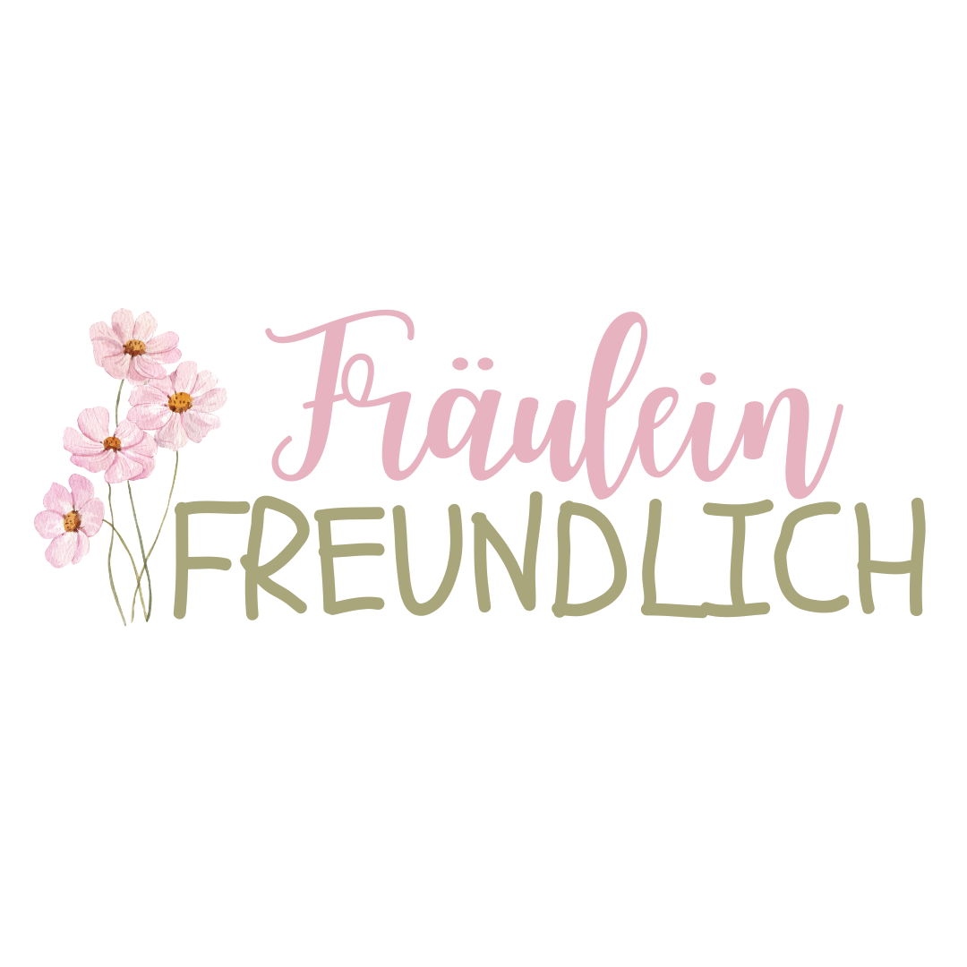 Bügelbild - Plott - Sprüche - Fräulein Freundlich - 12cm x 3,9cm