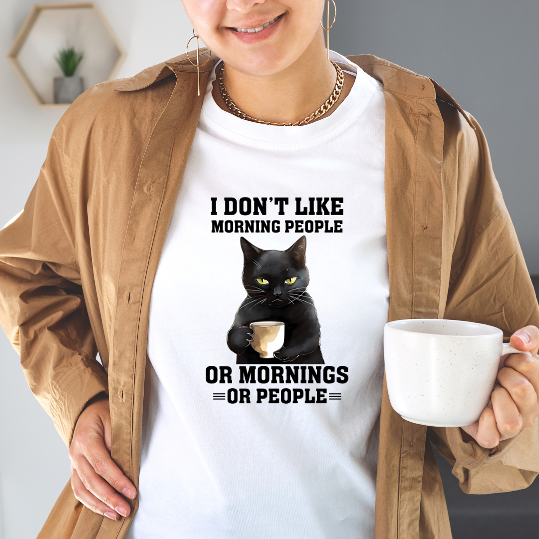 Bügelbild - Plott - Hate People - 17cm x 20,4cm 