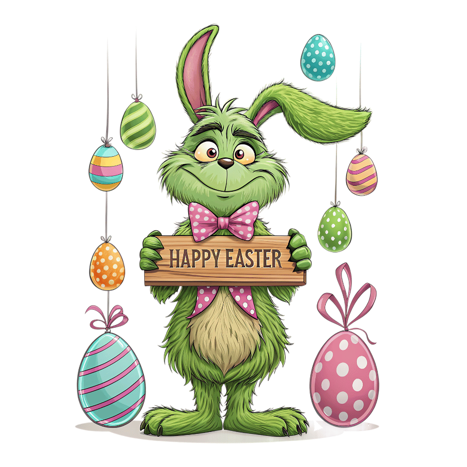 Bügelbild - Plott - Easter G - 10,4cm x 14cm